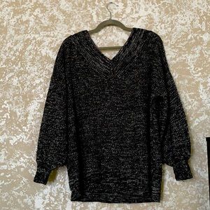 Knitted Black Zenana Sweater